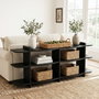 Hanah Home Consola Flusso - Black